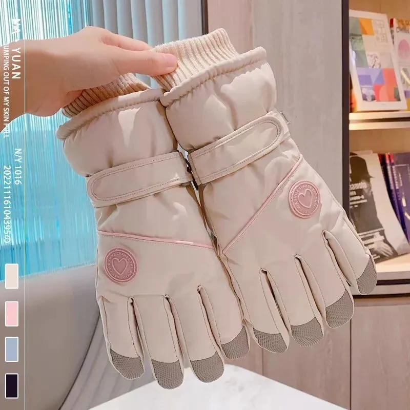 luvas-de-inverno-para-esqui-com-toque-de-fleece-espesso-luvas-femininas-para-ciclismo-a-prova-de-frio-com-fivela-antiperda