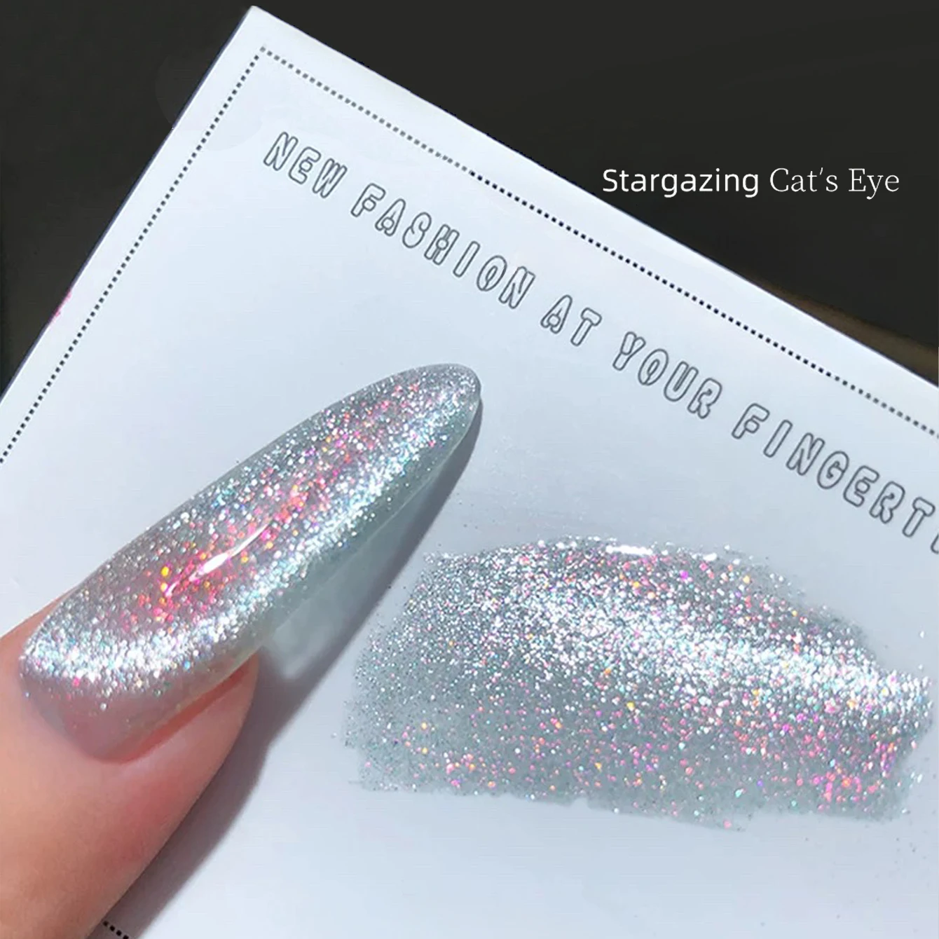 12ml nuevo estilo Luna ópalo brocado brillante todo fósforo cristal ojo de gato Gel esmalte de uñas para Navidad, Halloween, Otoño, Invierno