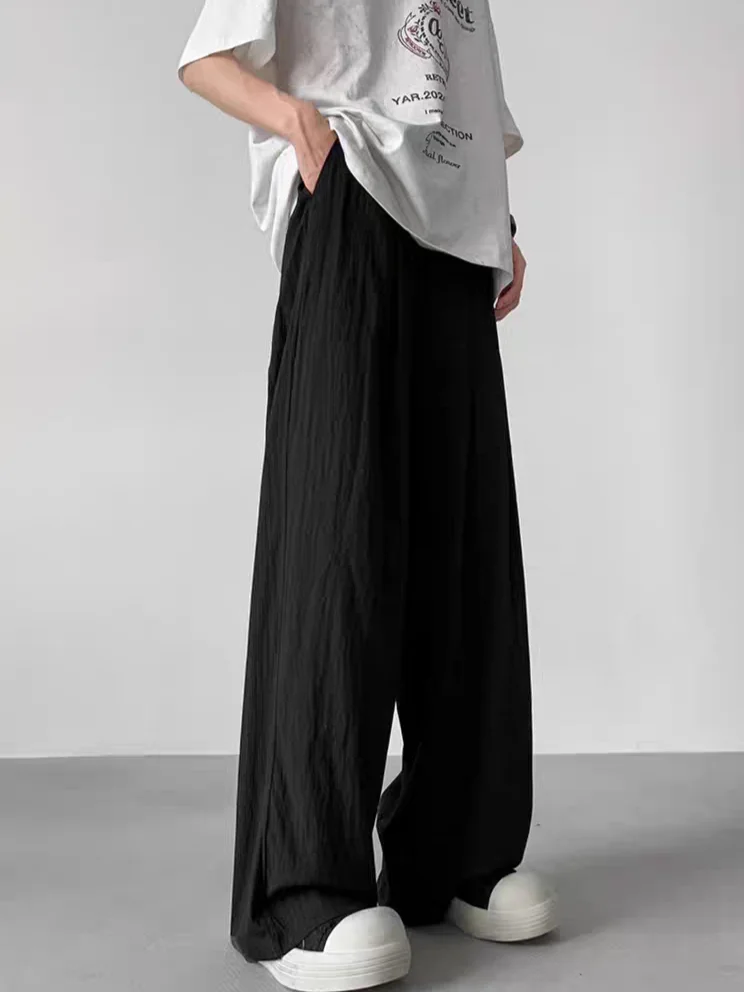 

Американские повседневные брюки в стиле ретро, свободные прямые брюки, мужские и женские летние новые универсальные широкие брюки High Street, модные