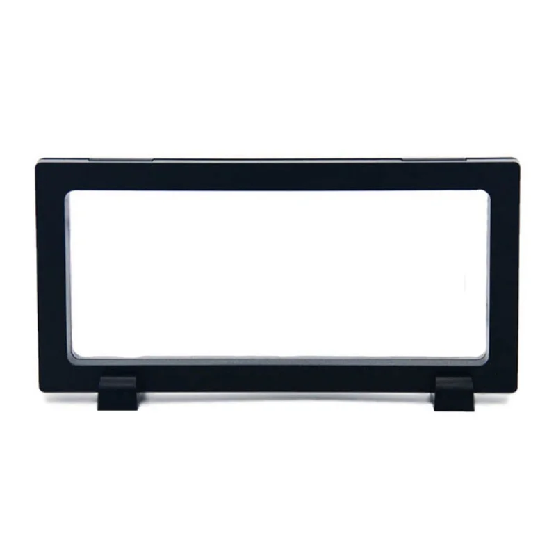 3D Floating Display Stand With Two Bases For Medallion Antique Coin Desktop Display Stand