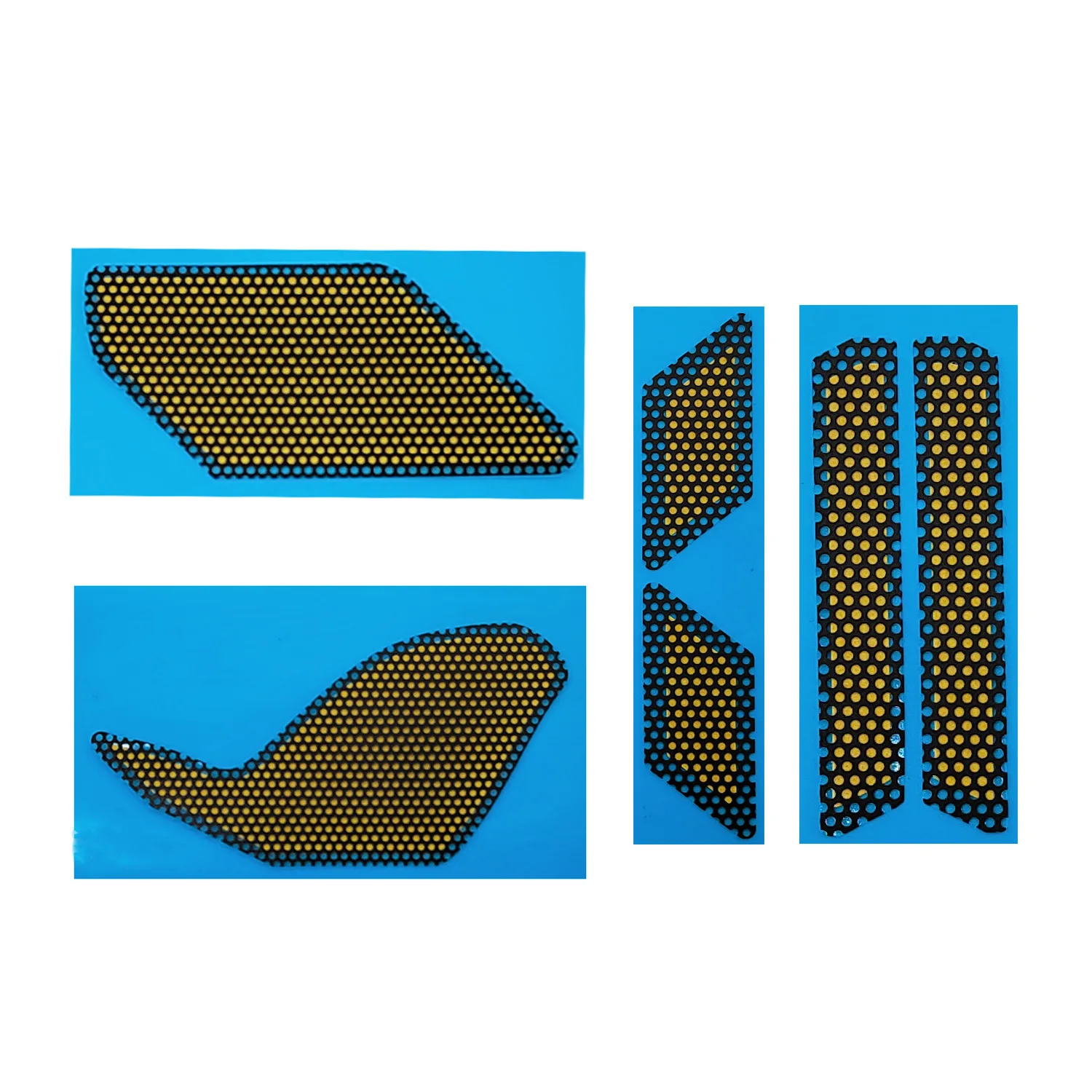 6pcs/set Air Inlet and Outlet Dust Mesh Sticker For ROG Ally Gaming Machine Anti-scratch Dustproof Mesh