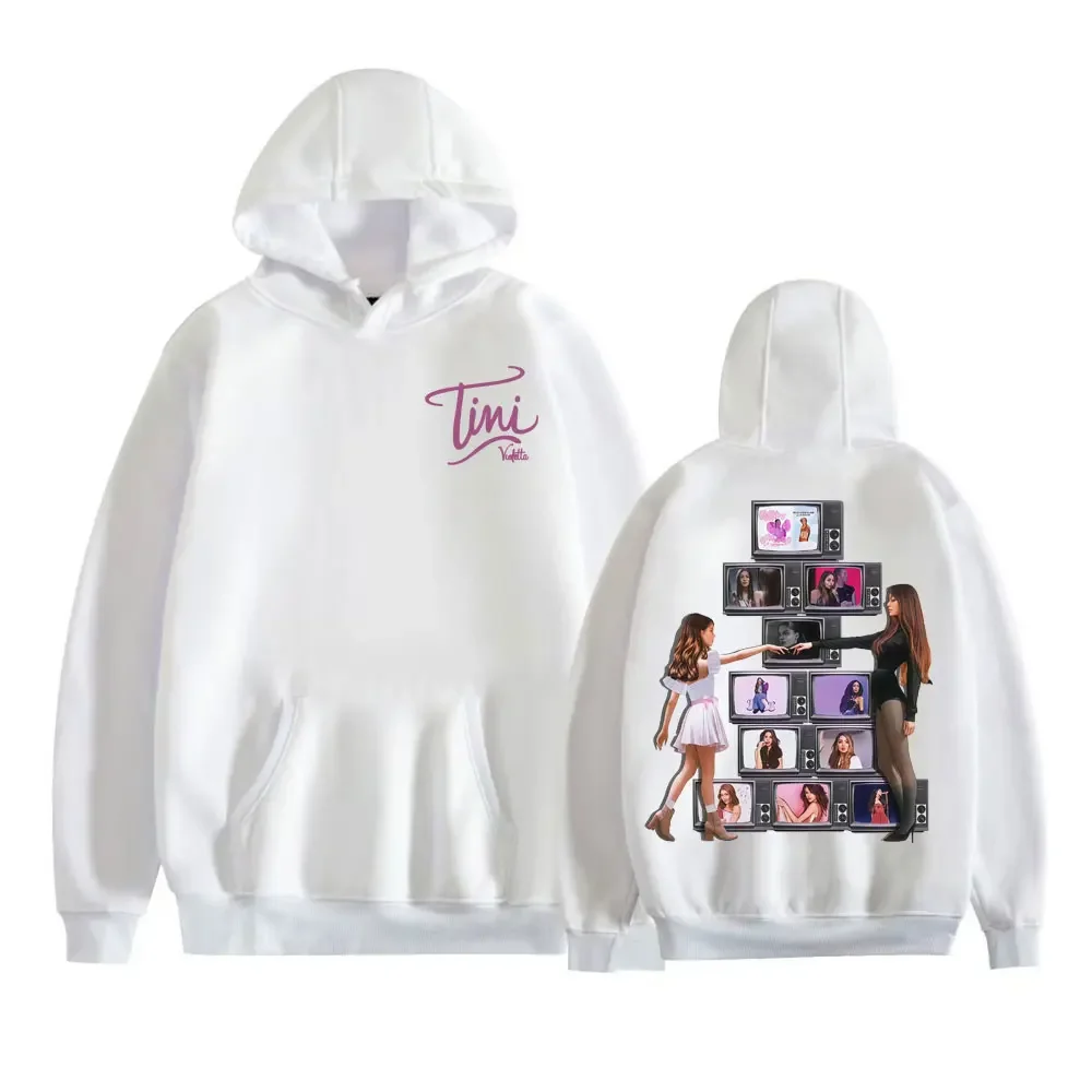 سترة بغطاء للرأس للرجال TINI STOESSEL La Triple T Futura 2025 Tour Merch Fashion Harajuku Hip HopStreetwear #4