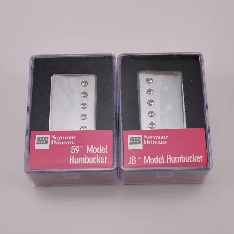 

Humbucker Pickup 4C Electric Guitar Pickups SH-4 JB And SH1n 59 Chrome Guitar Parts Accessories