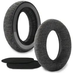 Upgraded Velour Fabric Replacement earpads for Sennheiser HD650/HD600/HD660S/HD545/HD525/HD535 Headphones