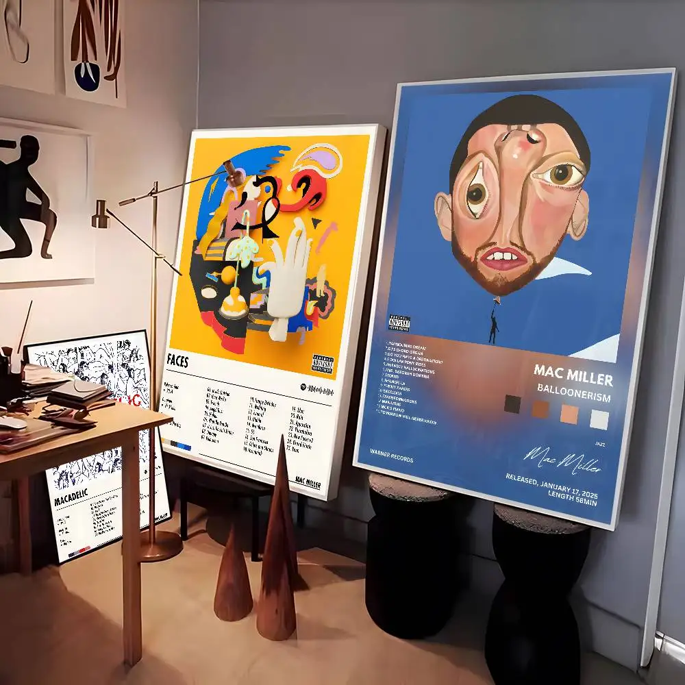 شعبية المغني M-Mac ميلر المشارك عالية الجودة النوم غرفة المعيشة الجمالية الجدار الديكور اللوحة ملصقات هدية