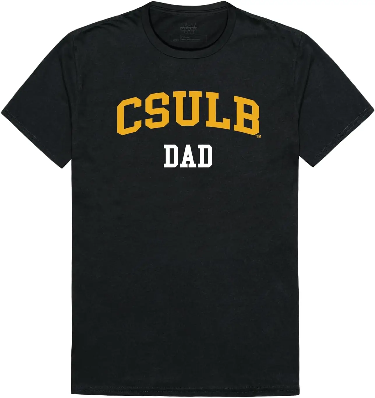 

W Republic CSULB California State University Long Beach Dad Tee T-Shirt