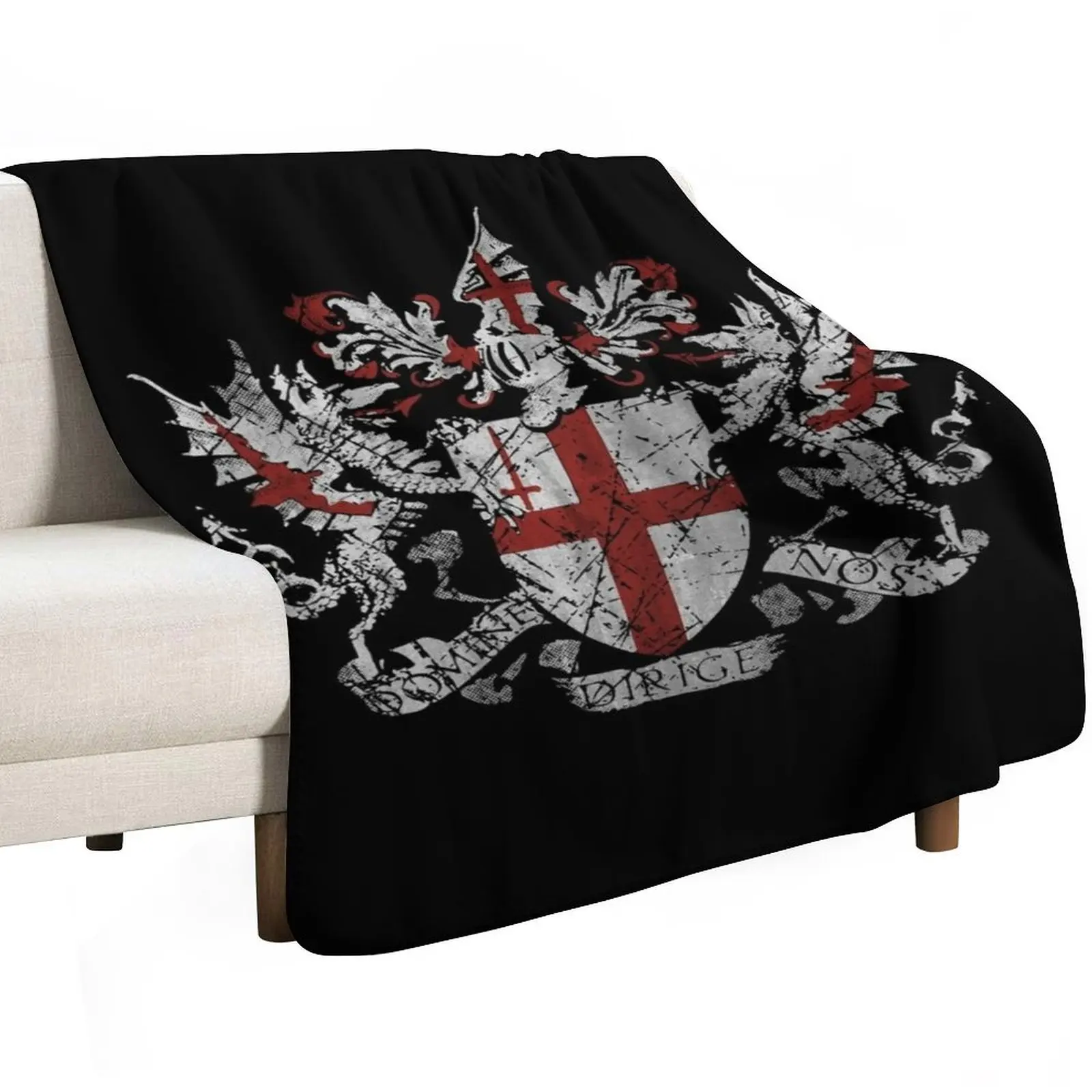 London Vintage Coat of Arms Throw Blanket Giant Sofa for winter sofa bed Blankets For Baby Decorative Sofas Blankets