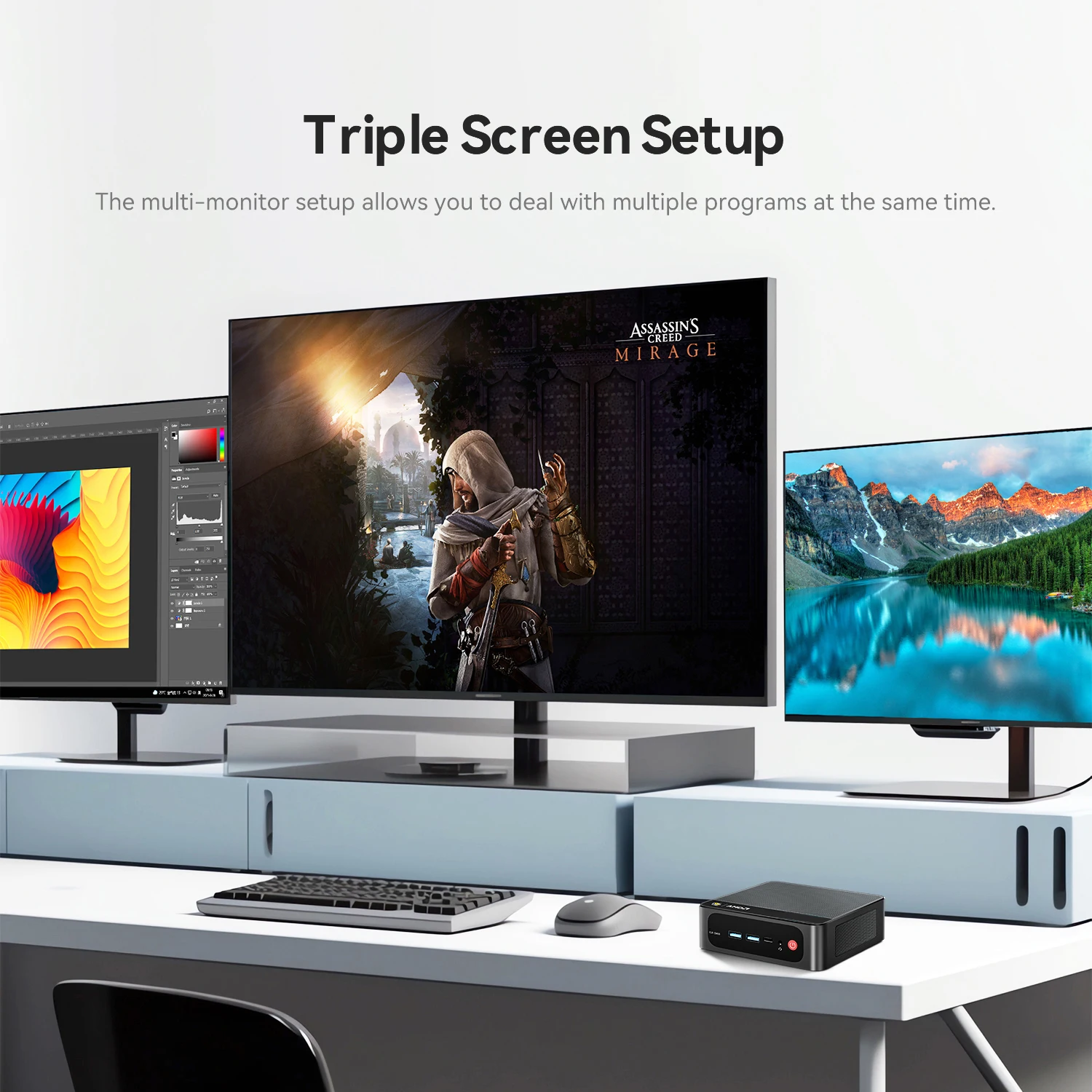 2025 OEM Beelink SER5 Pro R7 5825U كمبيوتر صغير للمكتب 16 جيجابايت DDR4 RAM 500 جيجابايت/1 تيرا بايت SSD ويندوز 11 ألعاب كمبيوتر صغير جديد