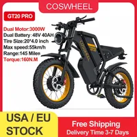 Coswheel GT20 Pro 1500/3000W Electric bike 48V 25ah/40AH Mountain bikes Electric Off Road Bike Fat Tires Motorcycle Ebike