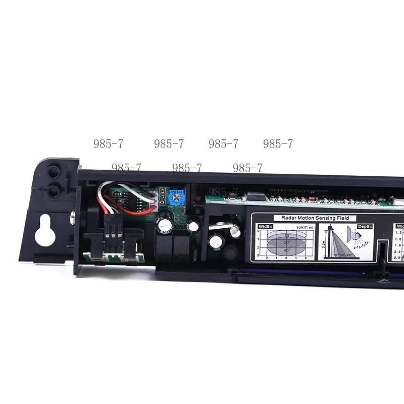 Microwave & Infrared Induction Sensor Anti-pinch Probe for Automatic Sliding Door Operation