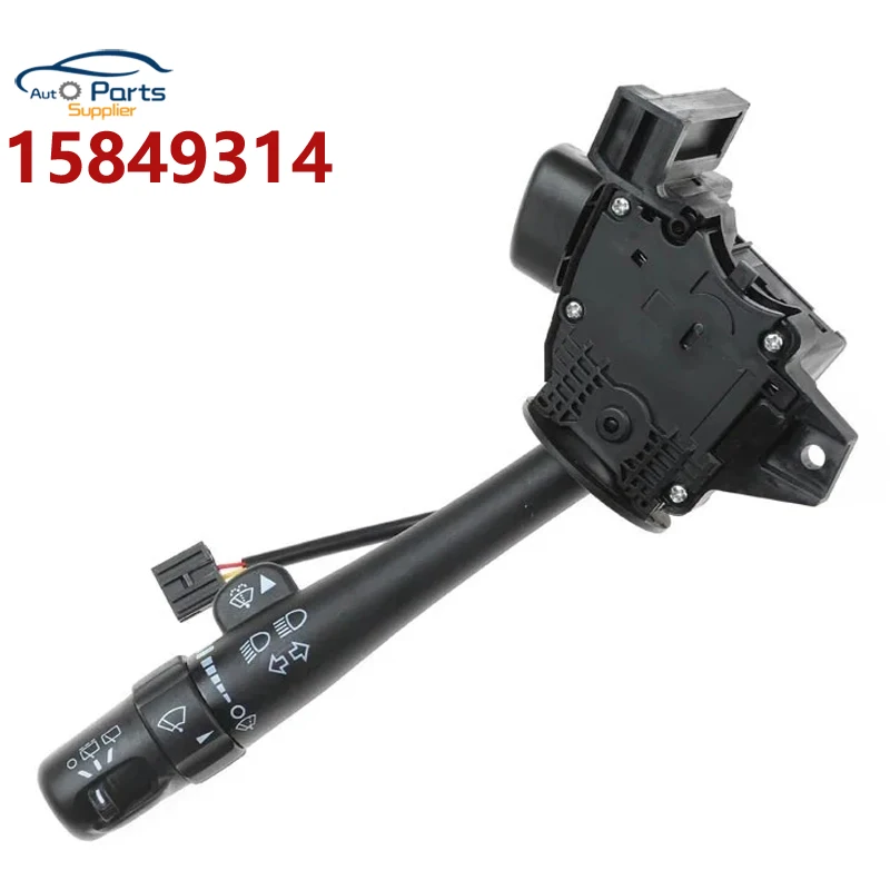 Novo 15849314   Para Chevrolet 2007-2014 Suburban Tahoe Yukon Escalade GM Sinal de volta e interruptor de limpador