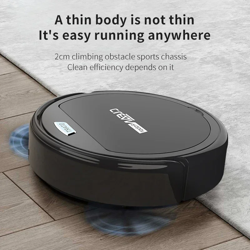 USB 충전식 로봇 진공 청소기, 자동 청소 카펫, 먼지 흡입 청소 걸레, 청소 및 습식 걸레질 바닥