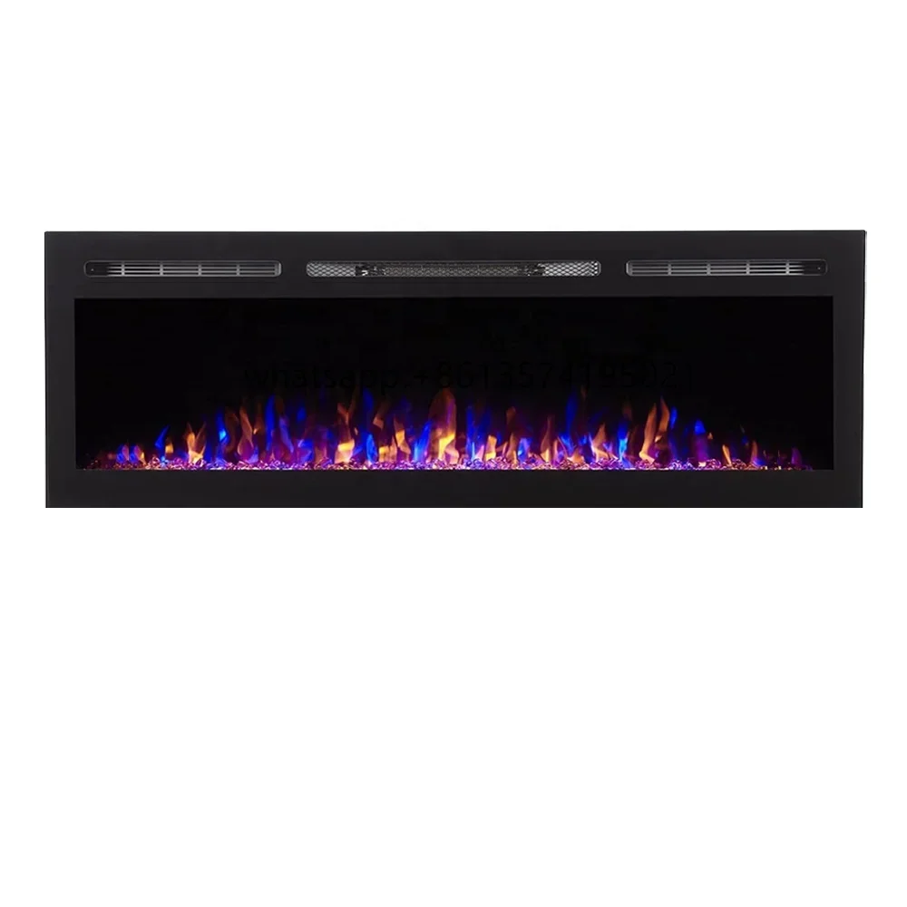 

T26"/31"/36"/40"/43"/50"/60"/68"/72" Traditional Decorative Flame Wall Mounted Electric Insert Fireplace With Remote Control