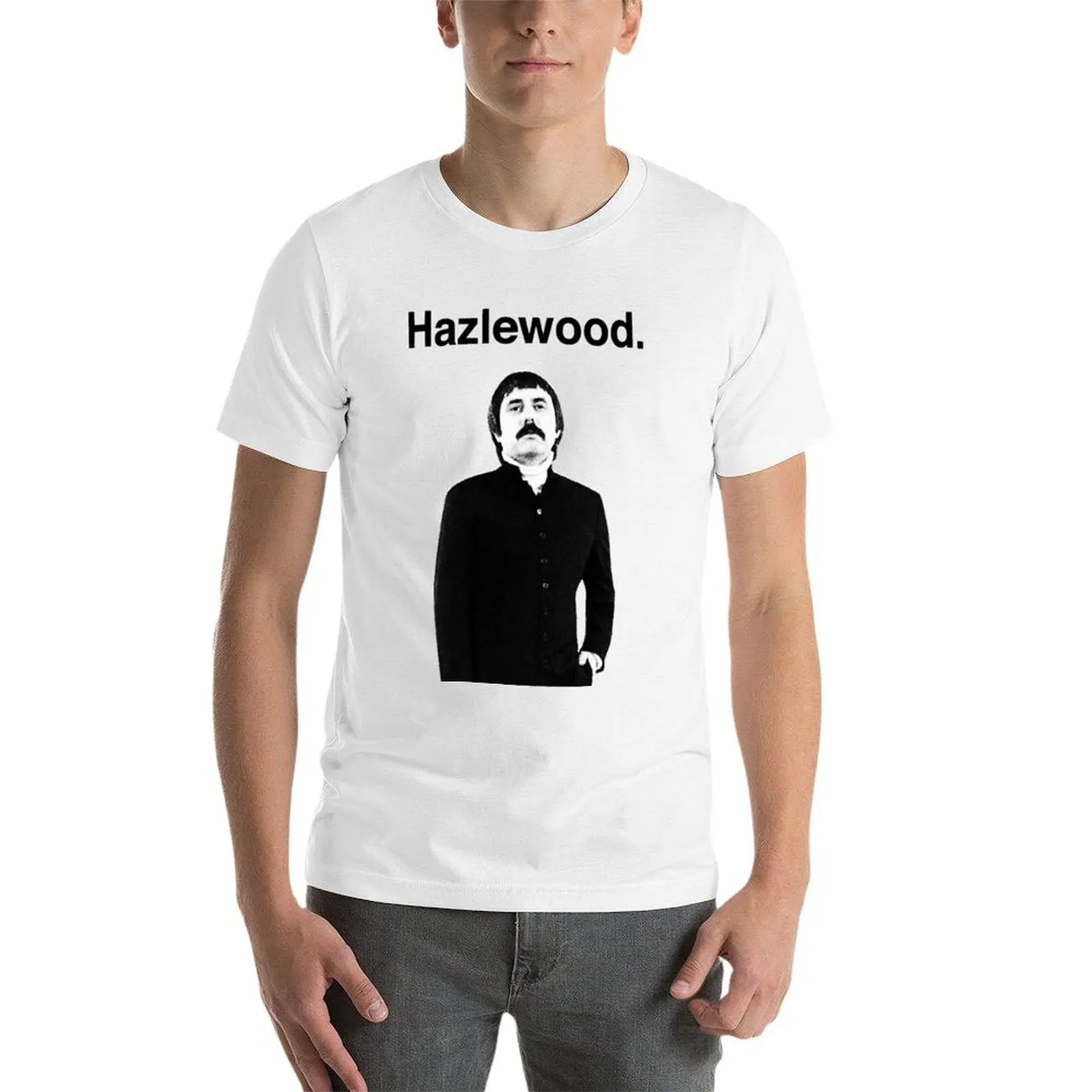 الناس يسمون لي هازلوود هدية لمحبي الأفلام تي شيرت تي شيرت مصمم تي شيرت للرجل تي شيرت #3