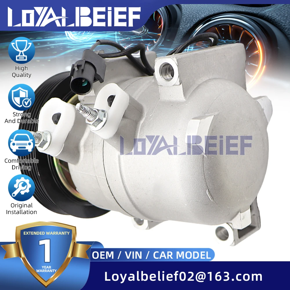 NEW AC Compressor and Clutch for Nissan Almera Sunny DKV11C 27630-95F0C 506021-7071 2763095F0C 5951031700 5060217071 2763095F0B