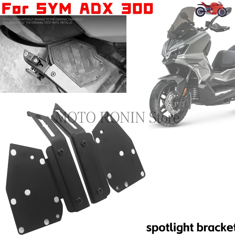 Fit SYM ADX 300 300ADX ADX300 Spotlight Bracket Modified Foot operated Spotlight Bracket Spotlight Fixing Rod Seat Acces