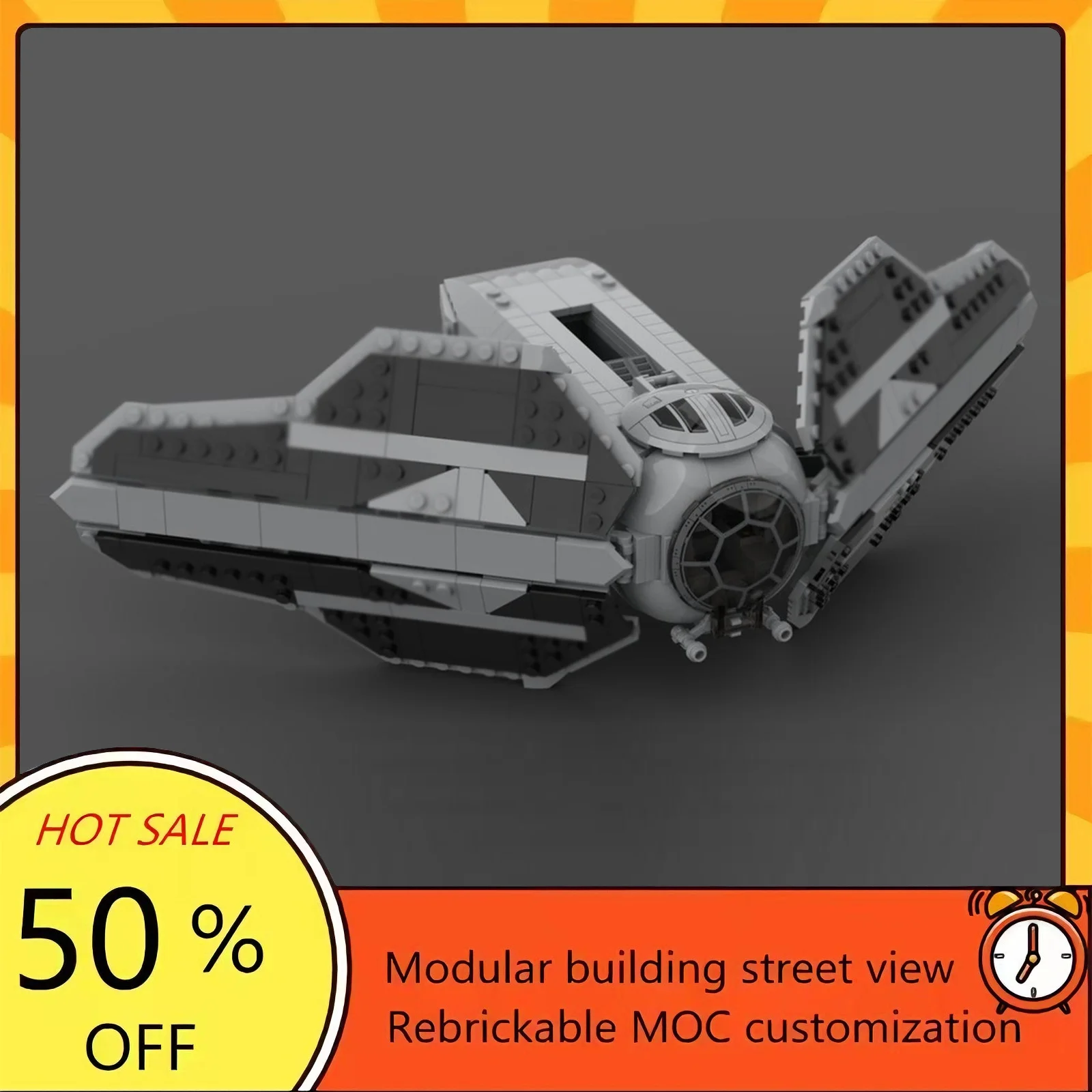 

611PCS Popular Space War Movie Model MOC Building Bricks Spaceship Modular Technology Gifts Holiday Assemble Children Toy Suit
