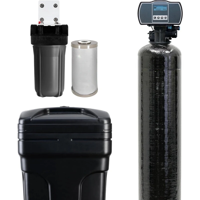 48,000 Grains Whole House Water Softener w/High Efficiency Digital Metered Control Head (48,000 Grains)