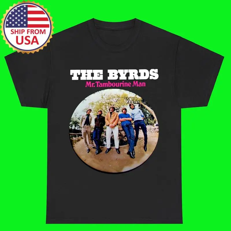 The Byrds Mr Tambourine Man Band Photo T-Shirt