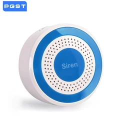 GauTone 85dB sirena inalámbrica luz estroboscópica alarma Sensor de alerta para 433MHz Wifi GSM sistema de alarma de seguridad