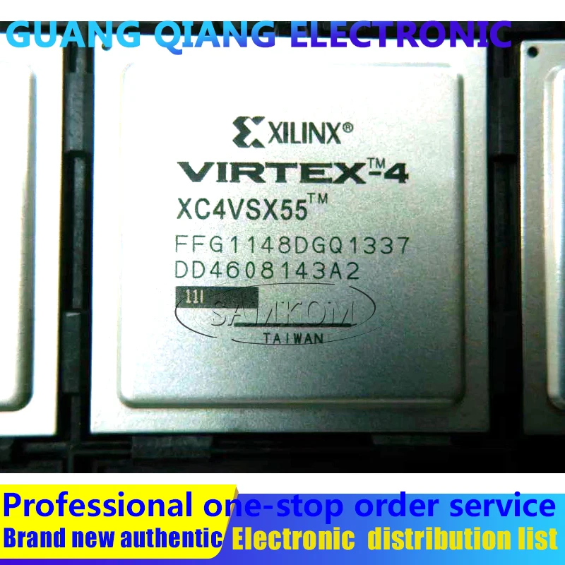 

1PCS XC4VSX55-11FFG1148I IC FPGA 640 I/O 1148FCBGA