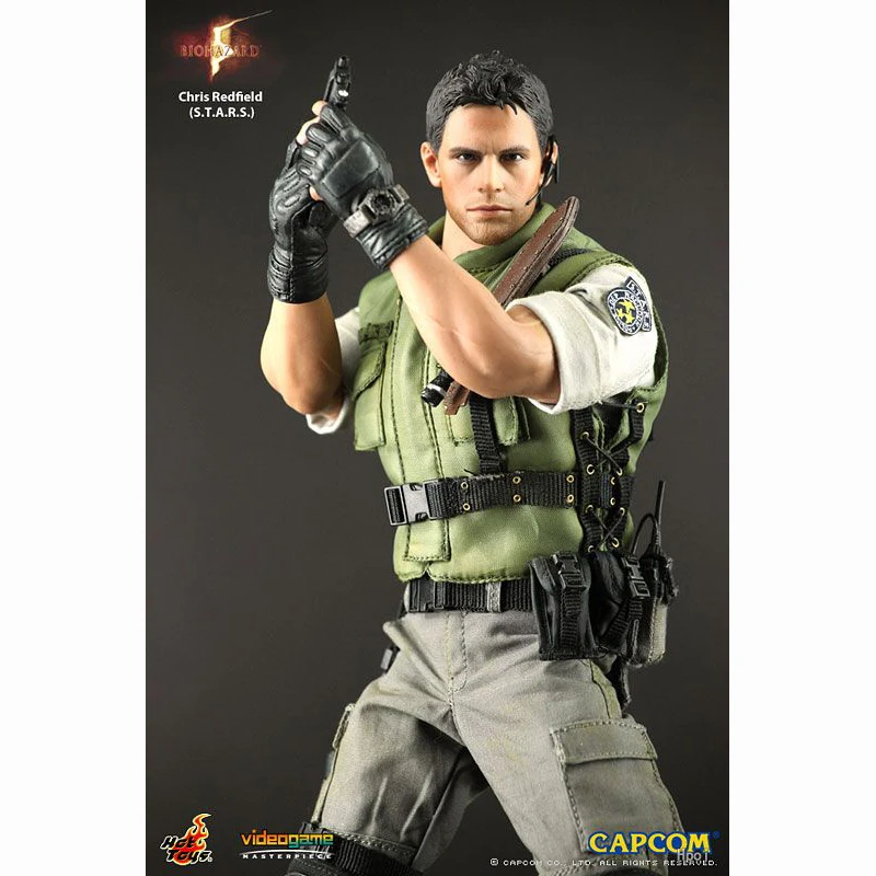 Genuine Goods in Stock HOTTOYS HT Chirs Resident Evil 1/6 Game Character Model Animation Character Action Toy Birthday Gift