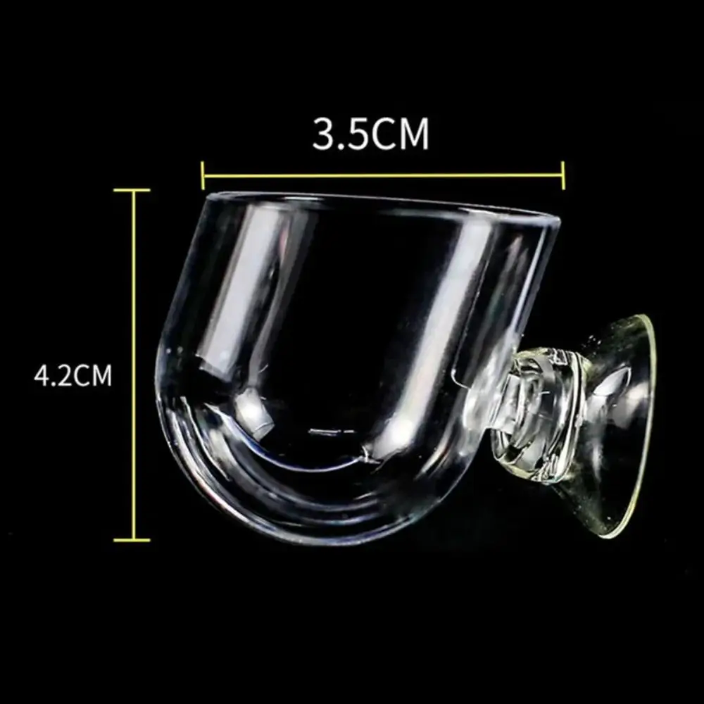 New Tapered Hopper Basket Automatic Feeder Plastic With Suction Cup Conical feeder Red Worm Feeder