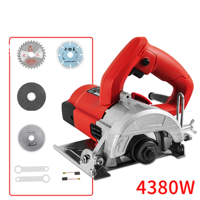 220V Electric Cutting Machine High Power Multifunctional Ceramic Tile Stone Metal Cutter Marble Machine Woodworking Chainsaw