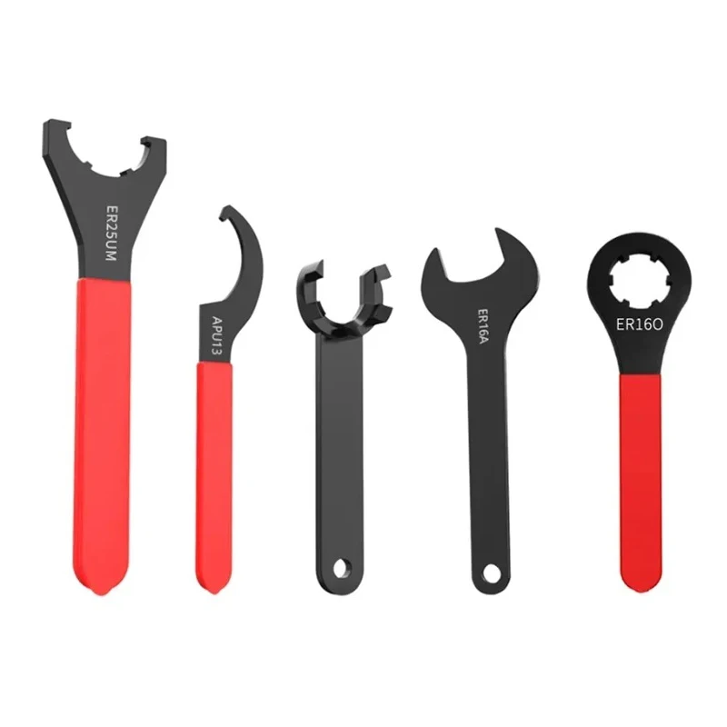 CNC Equipment Repair Tool,Universal C Shape Nut Clamp Wrench For ER ISO APU Series ER32 ER40 ISO20 ISO25ISO30APU13APU16 Lock Nut