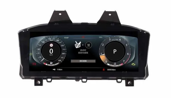 L Car Digital Speed Meter Screen For Land Rover Range Sport L494 2013-2017 Svr Virtual Cockpit Dashboard Instrument Display