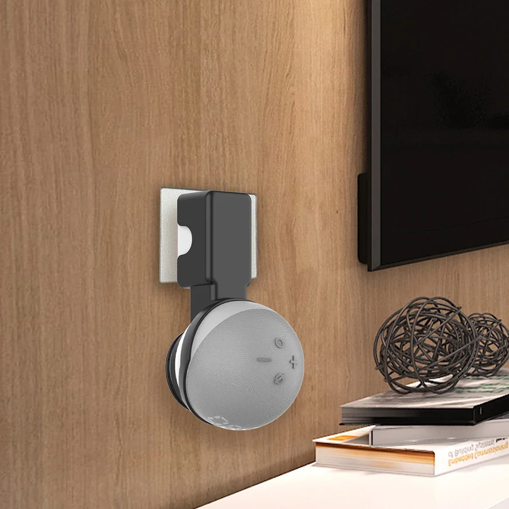 

Space Saving Outlet Wall Mount Holder with Cable Management for Echo Dot 5th and 4th Generation Speakers