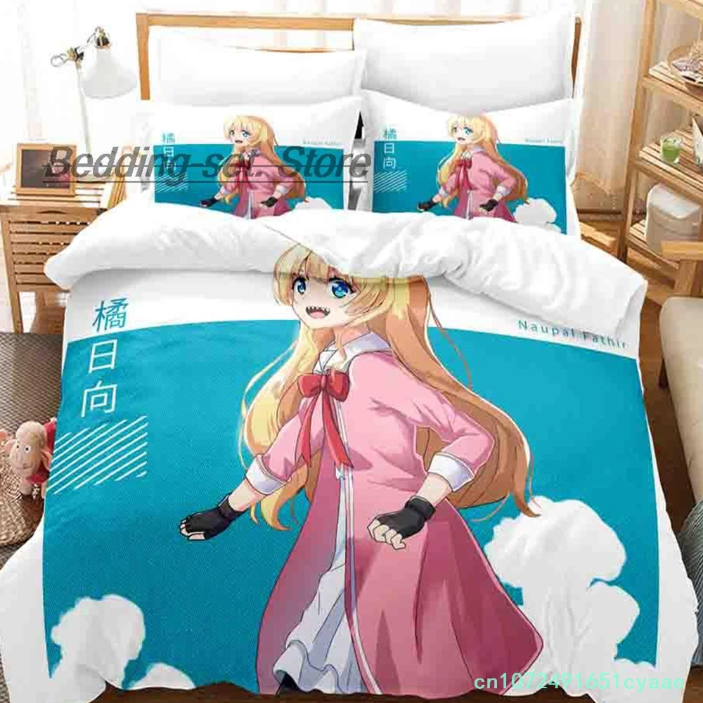 New Fantasy Bishoujo Bedding Set Single Twin Full Queen King Size Bed Set Aldult Kid Bedroom Duvetcover Sets Anime Bed Sheet Set