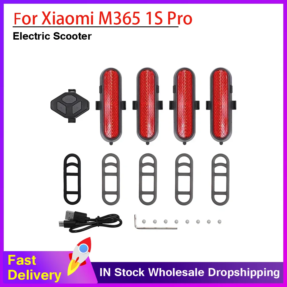 

Intelligent Remote Control Turn Signal Light LED Warning Turn Signal Light for Xiaomi M365 1S Pro Electric Scooter Parts