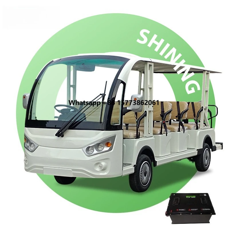 lsv Custom Number of Seats Electric Sightseeing Bus & Car with Lithium/Lead Acid Battery 25-40km/h Max Speed