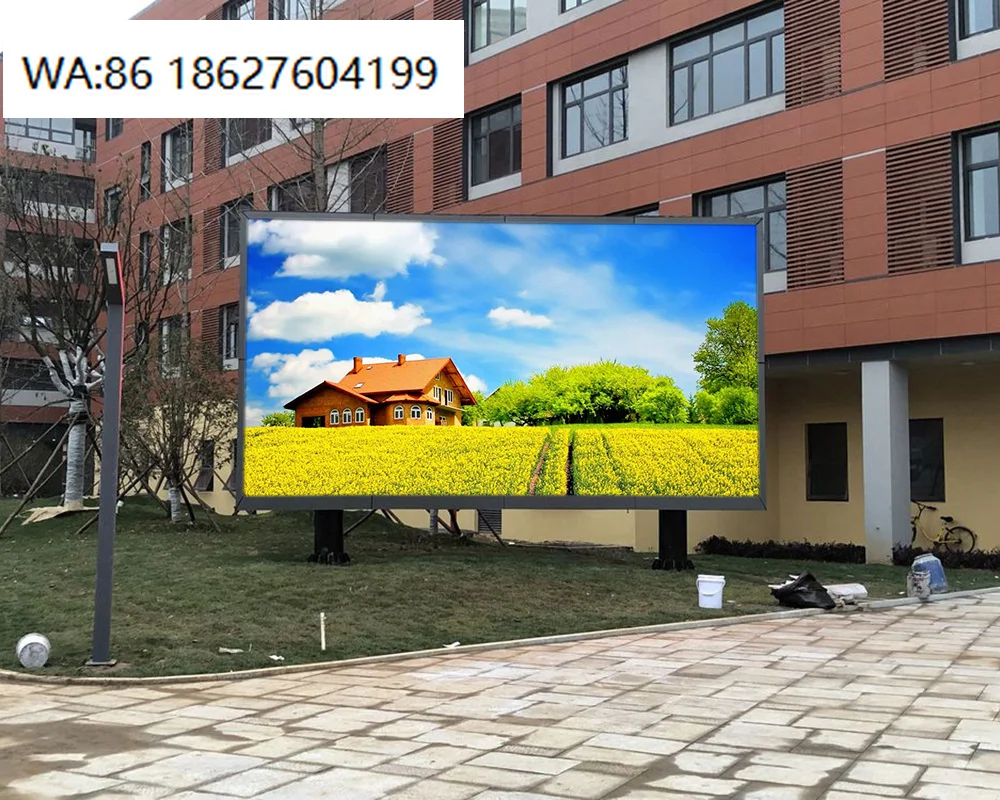 

Programmable LED Sign Billboard Column Mounted High Brightness P3 LED Digital Board Wall