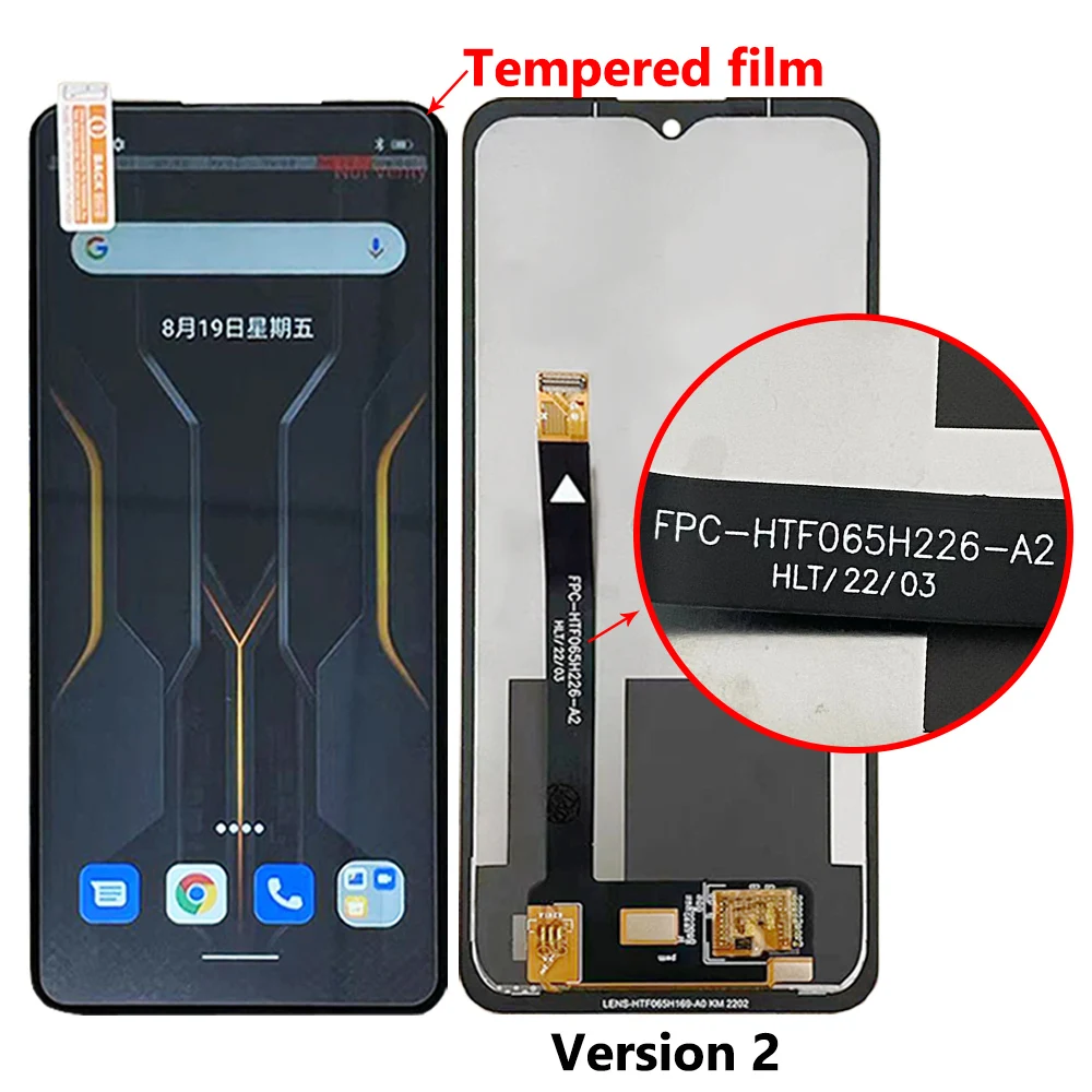 100% Tested Well For OUKITEL WP15 LCD Display Touch Screen Replacement For Oukitel WP 15 WP15S WP13 LCD Screen