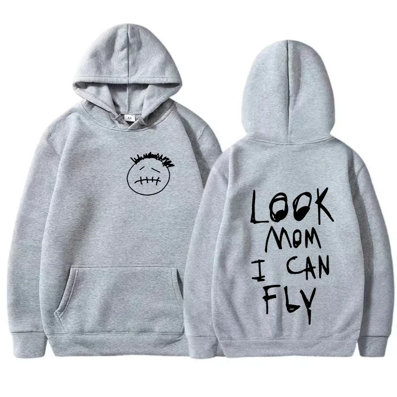 

2026 Весна/Лето Модная мужская рубашка с капюшоном (стиль Y2K) Рубашка с капюшоном с буквенным принтом Модный тренд Молодежная женская уличная одежда с капюшоном