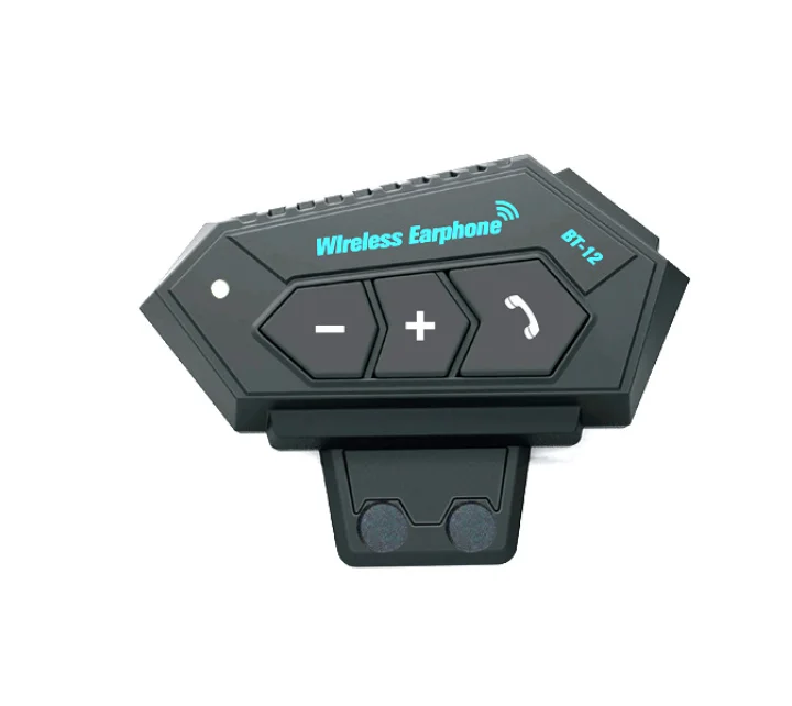 

BT12 2000mAh Ultra-Long Battery Life Motorcycle Helmet Wireless Bluetooth Headset