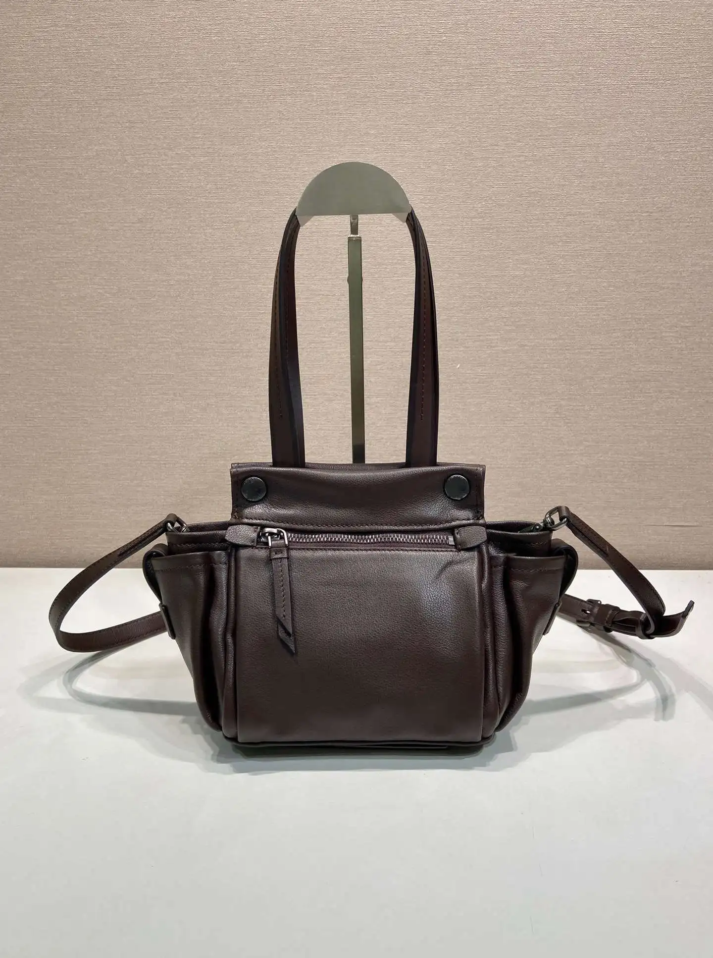 Women's Casual Versatile Armpit Tote Bag 2026 Autumn Winter New Lazy Style Motorcycle Shoulder Bag Fashionable Accessory
