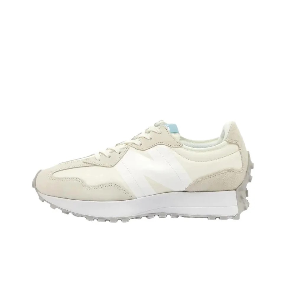 New Balance NB 327 Abrasion Resistant Low top Casual City Commuting Running Shoes Women's Ecru WS327BV