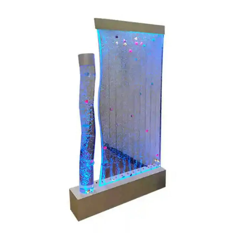 

Customize.New Style Acrylic Bubble Waterfall Wall Panel Modern Decorations Home