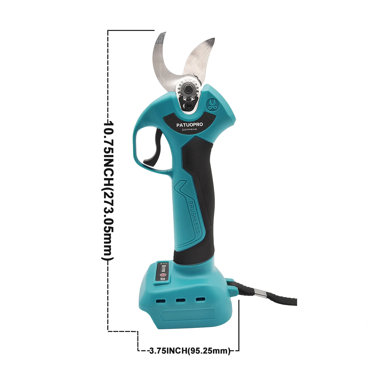 Imagem -06 - Tesoura Elétrica sem Fio Tesouras de Poda sem Escova Jardim Podador Cortador Elétrico para Makita 18v Bateria sem Bateria