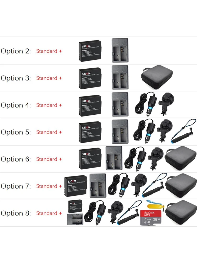 4Kアクションカメラ、SJCAM SJ4000 AIR、4K 30FPS、WIFI、4倍デジタルズーム、防水水中DVカメラ、スポーツビデオカメラ