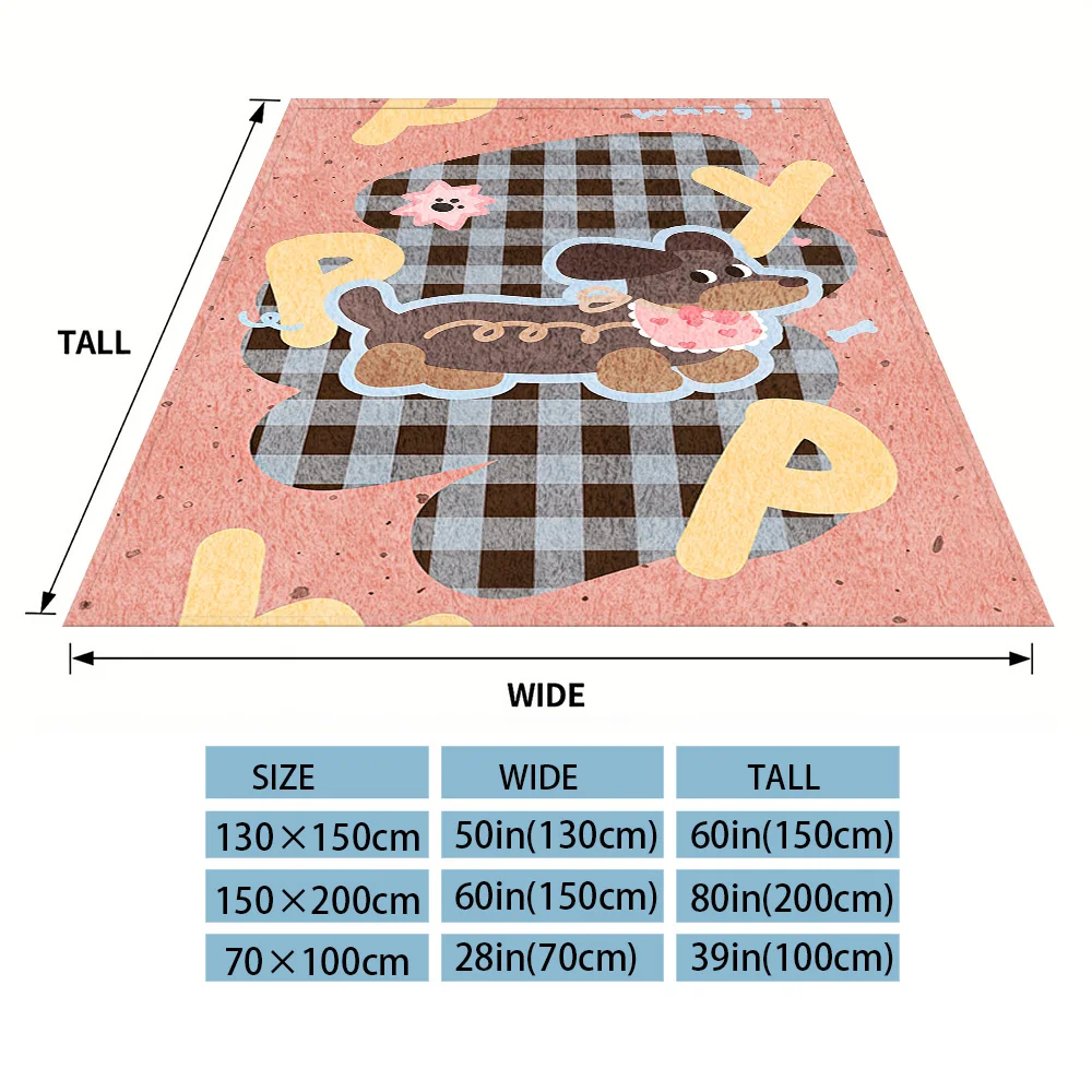 Puppy Fun Nap Blanket,Flannel Blanket,Suitable For Sofas,Beds,Cars,Rooms,Offices,Camping,Exquisite Gift Blankets