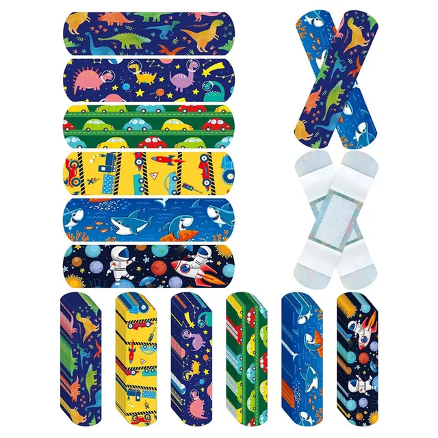 60 sztuk/zestaw Cartoon plaster dla dzieci chłopcy paski pierwszej pomocy dla dorosłych Kawaii opatrunek na rany plastry bandaże samoprzylepne Patch