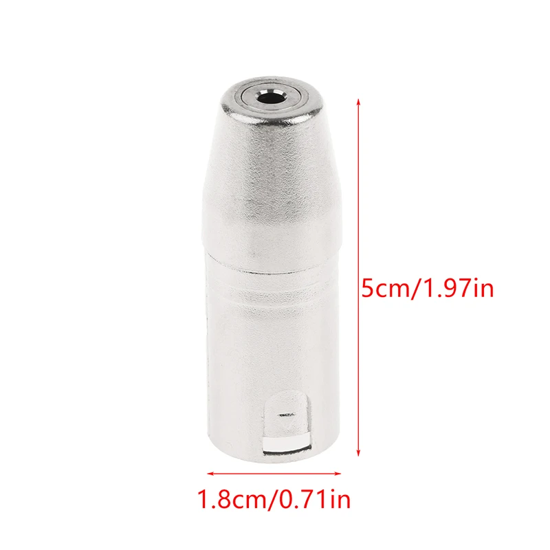 3-контактный XLR до 3,5 мм, женский стерео аудиоразъем, адаптеры для микрофона, муфта для микшеров, усилителей, наушников, гитар, эффектов