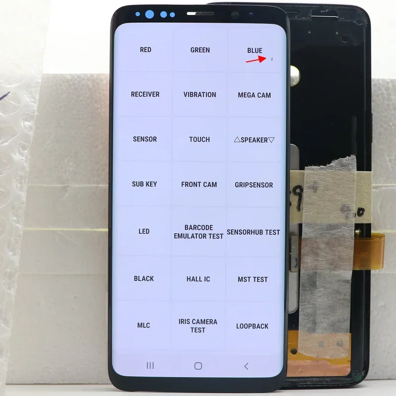SUPER AMOLED S9 Display Screen For Samsung Galaxy S9 G960F G960F/DS G960U Lcd Display Digital Touch Screen Assembly Replacement