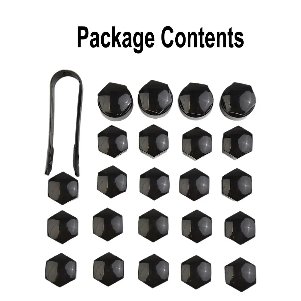 

Brand New Durable Wheel Nut Cap Locking Cap Plastic Truck Accessories Black Wheel Bolt Cap Left Rear Right Studs