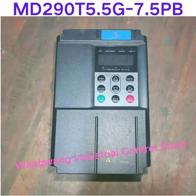 

Б/у тест ОК, преобразователь частоты MD290T5.5G/7.5PB, 5,5-7,5 кВт