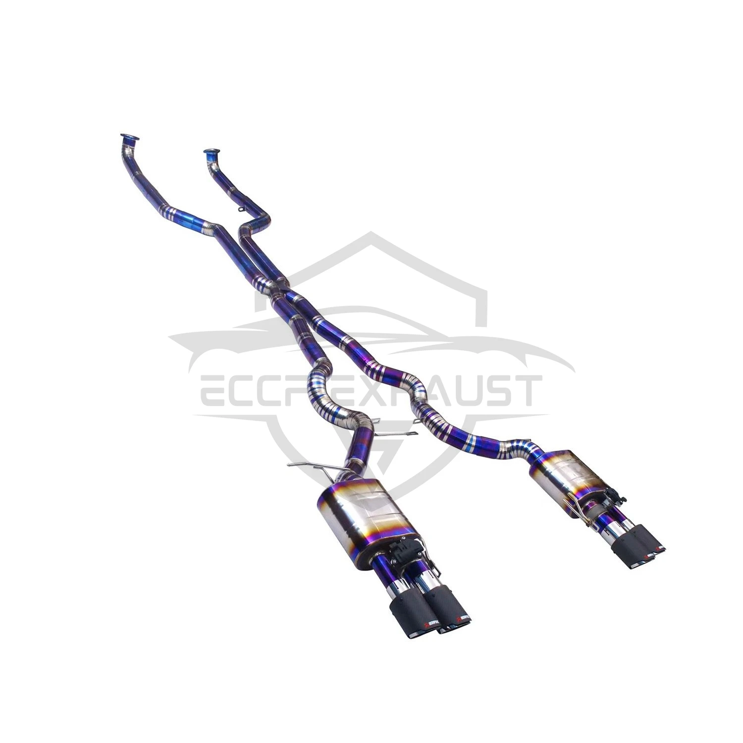 

Valvetronic Titanium Catback Exhaust For BMW M5 F10 M6 F06 F12 F13 Aggressive Exhaust Sound Performance Upgrade Easy Installatio